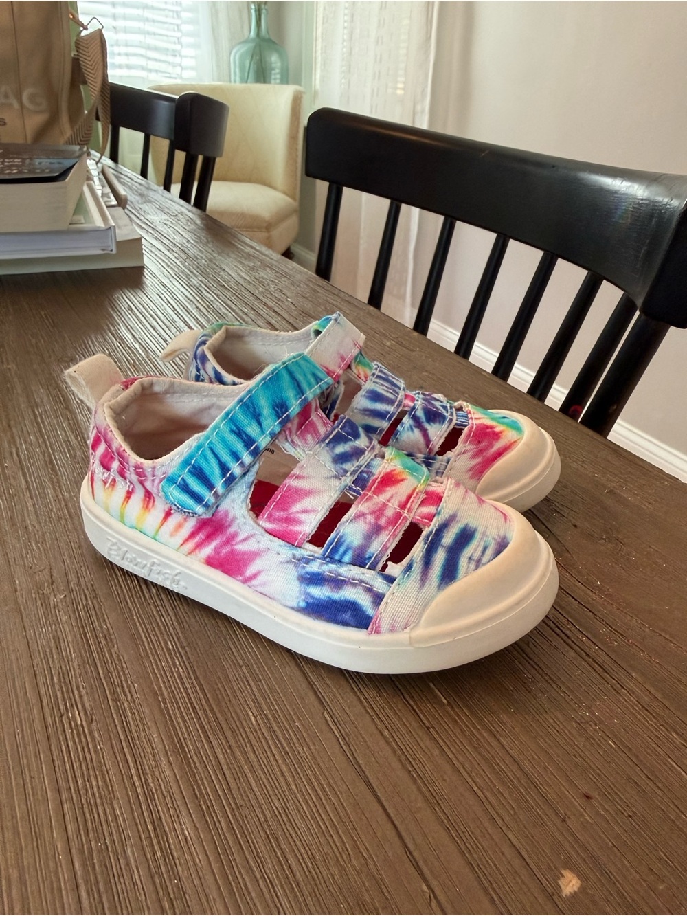 Blowfish Kids Tie-Dye Velcro Sandal Sneakers - Multicolor